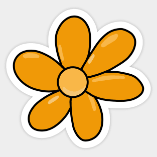 1960's Flower Sticker